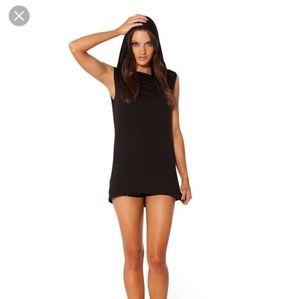 Black Milk Clothing Sleeveless Drape Hoodie